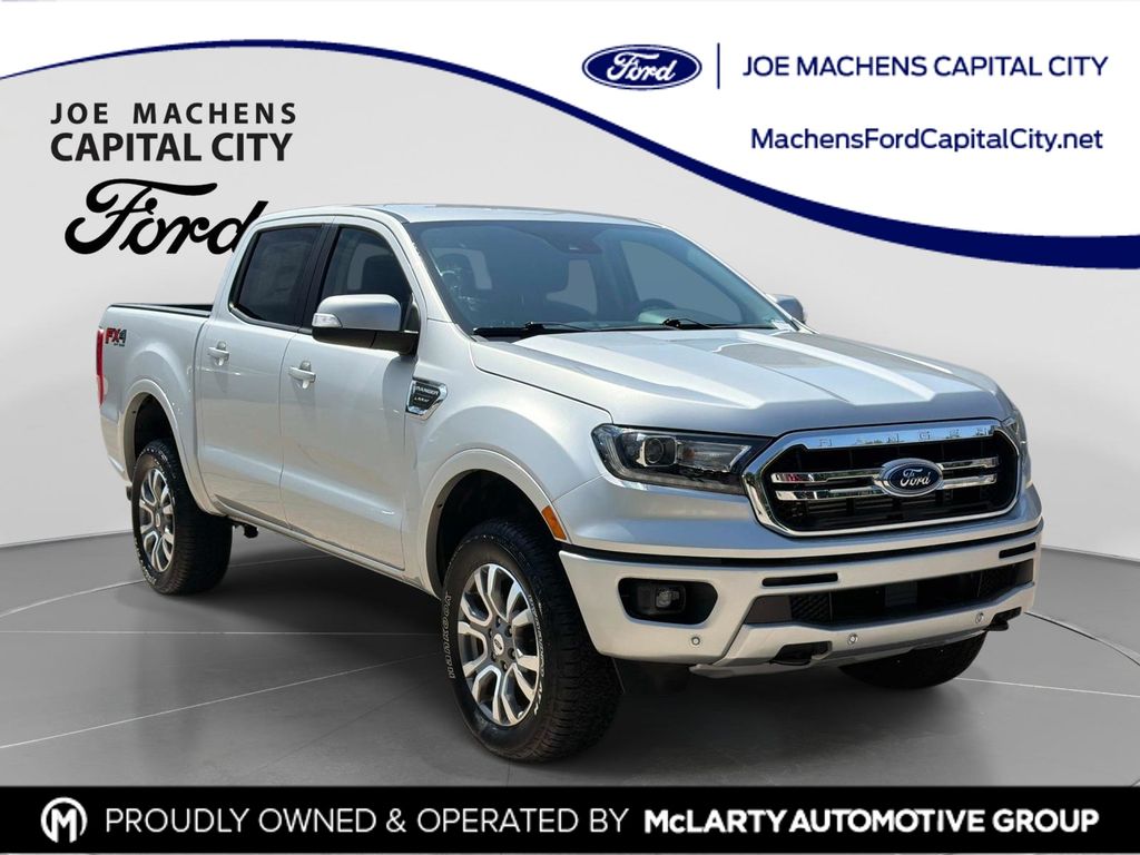 Ingot Silver 2019 Ford Ranger Pickup Truck Four-Wheel Drive Automatic