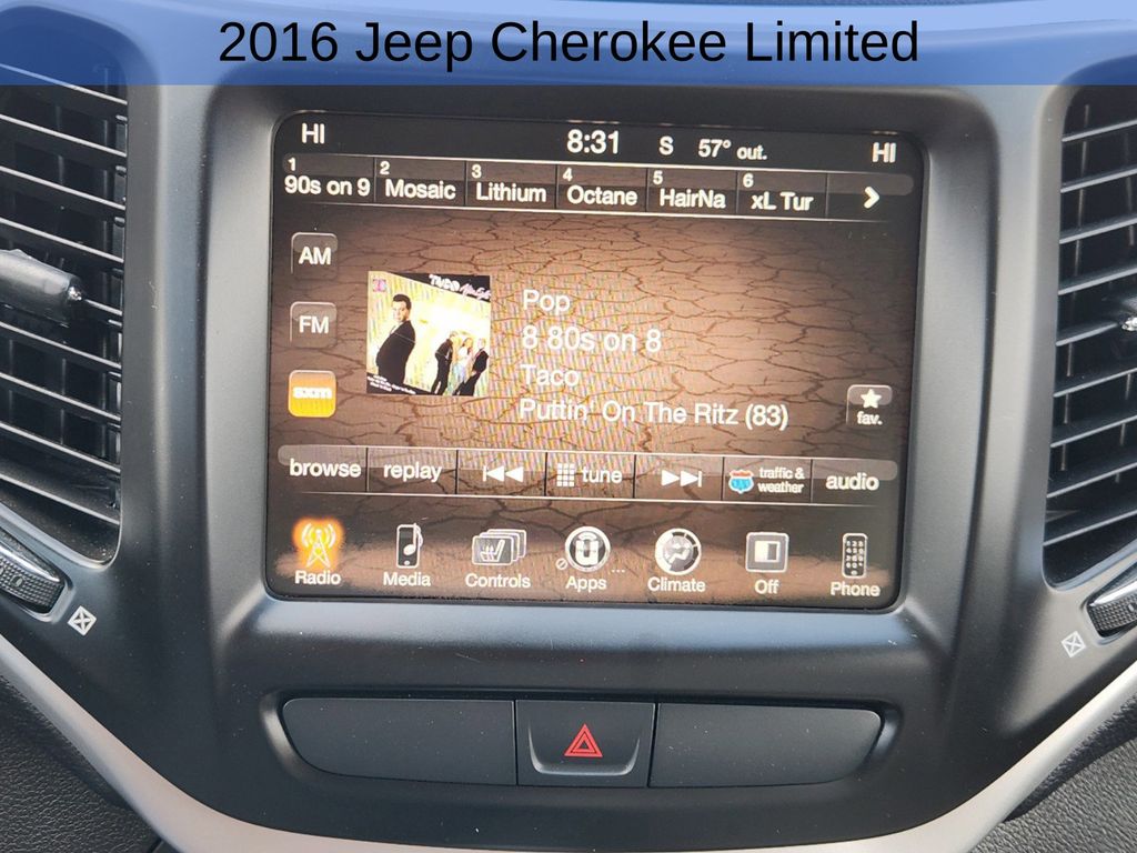 2016 Jeep Cherokee Limited 17