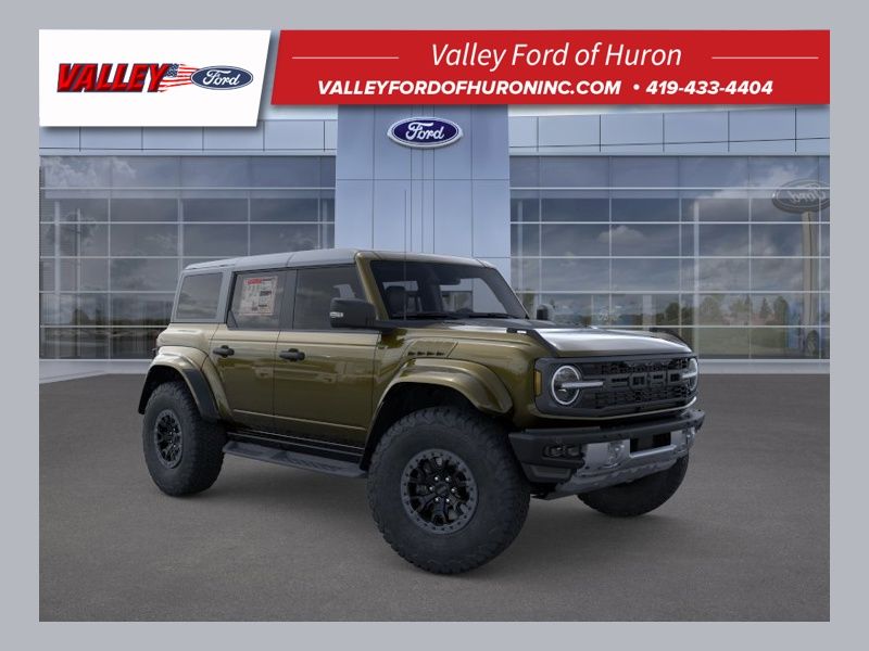 Shelter Green Metallic 2025 Ford Bronco Raptor 4WD SUV / Crossover Four-Wheel Drive Automatic