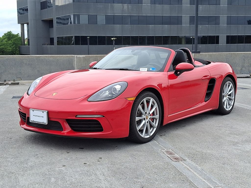 Guards Red 2019 Porsche 718 Boxster S RWD Convertible Rear-Wheel Drive