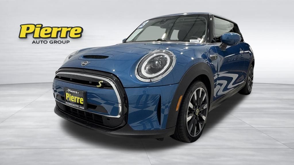 Island Blue Metallic 2023 MINI Cooper SE 2-Door Hatchback FWD Hatchback Front-Wheel Drive 1-Speed Automatic