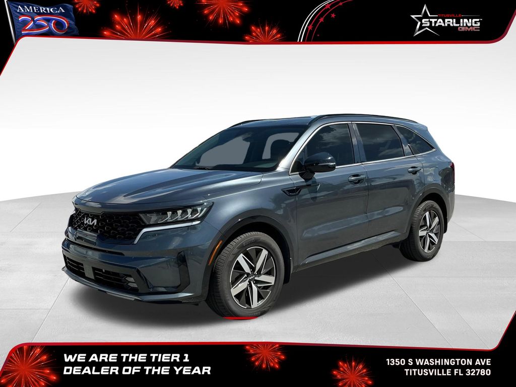 Gravity Gray 2022 Kia Sorento SUV / Crossover Front-Wheel Drive 8-Speed Dual Clutch