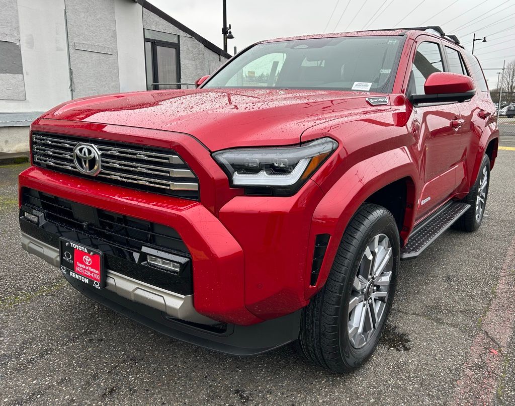 Red 2026 Toyota 4Runner Limited 4WD SUV / Crossover All-Wheel Drive 8-Speed Automatic