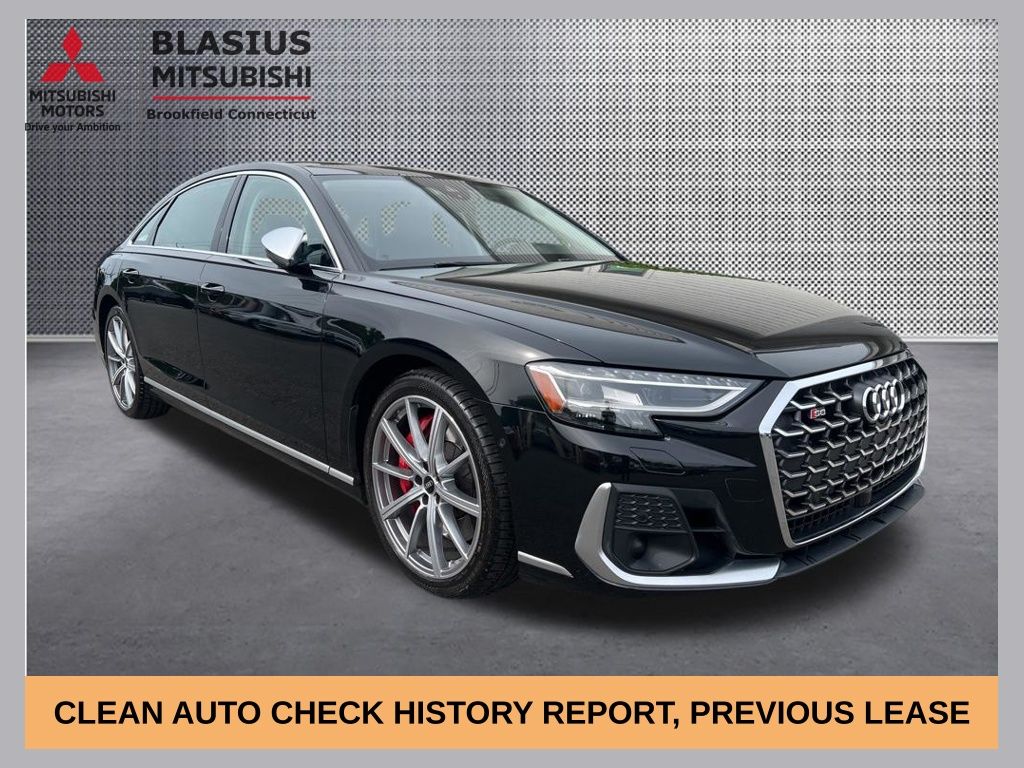 Black Metallic 2023 Audi S8 4.0T quattro Sedan All-Wheel Drive Automatic