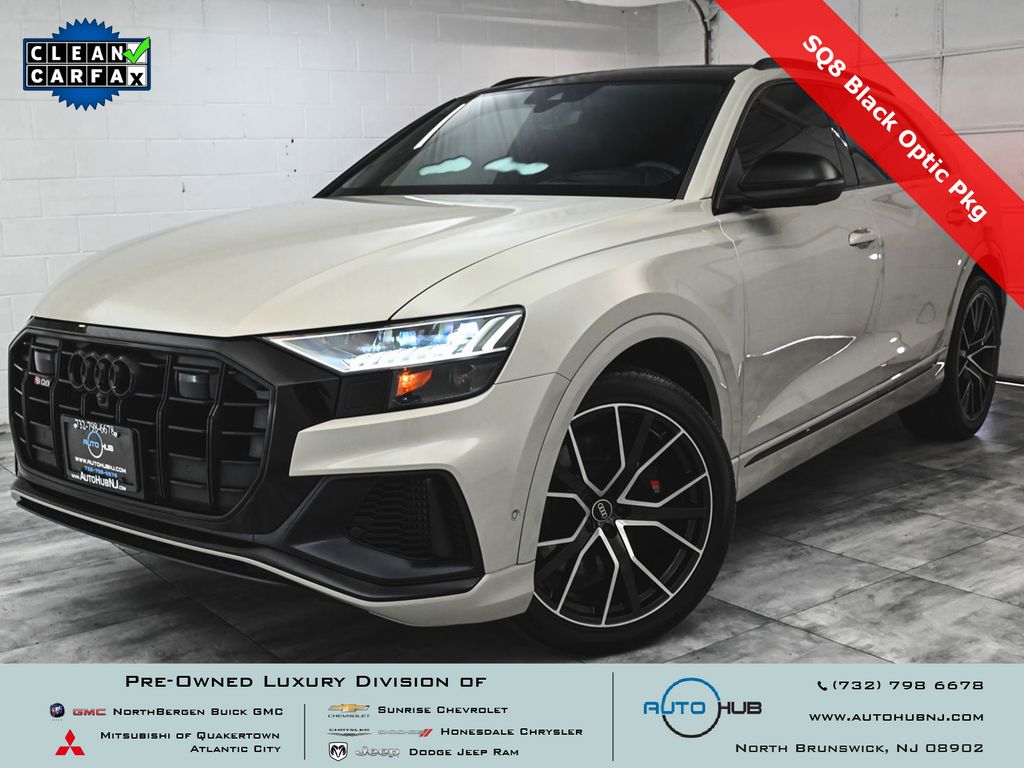 Brown (Vicuna Beige Metallic) 2021 Audi SQ8 SUV / Crossover All-Wheel Drive 8-Speed Automatic