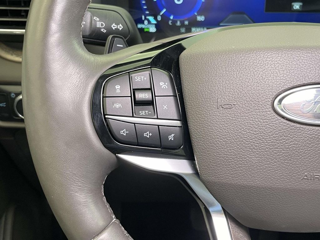 2021 Ford Explorer Platinum White at Phil Fitts Ford