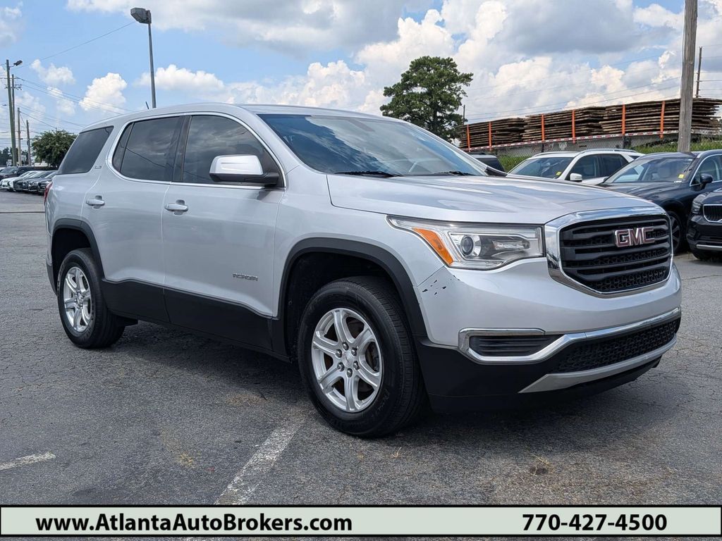 Quicksilver Metallic 2019 GMC Acadia SUV / Crossover Front-Wheel Drive 6-Speed Automatic