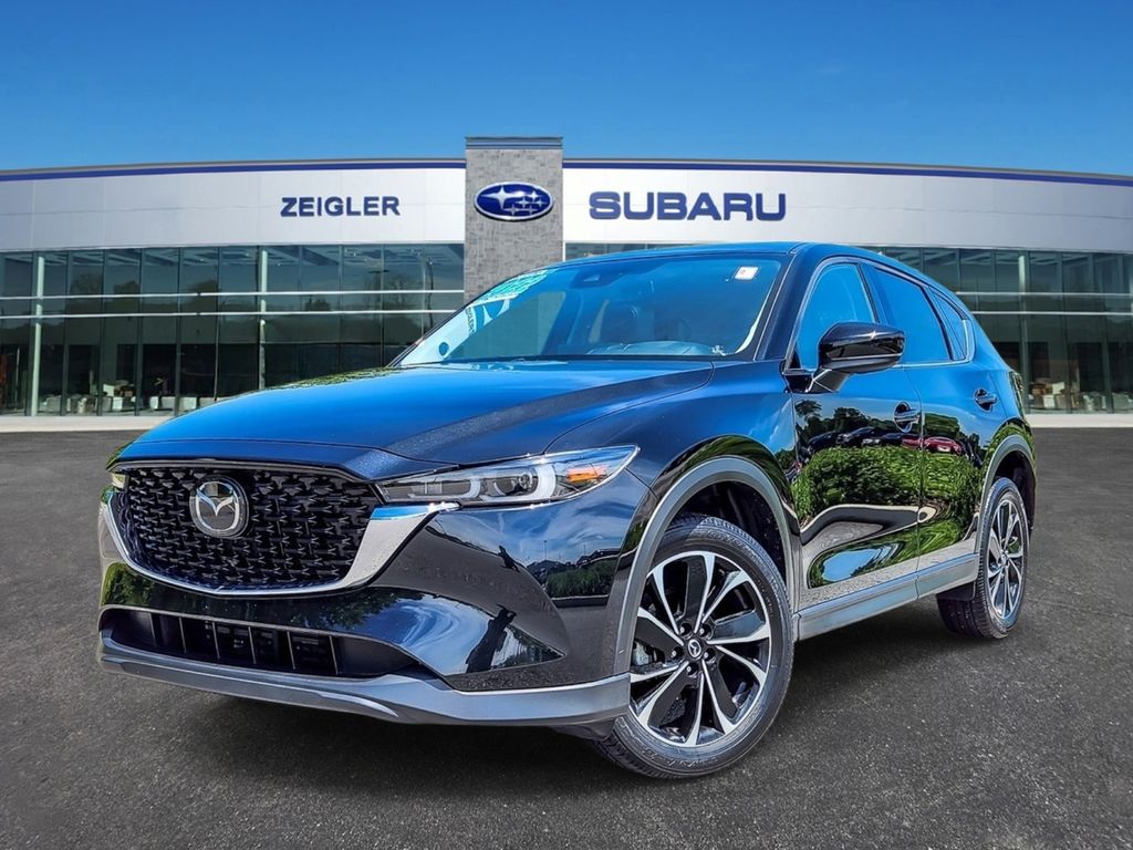 Jet Black Mica 2022 Mazda CX-5 SUV / Crossover All-Wheel Drive 6-Speed Automatic