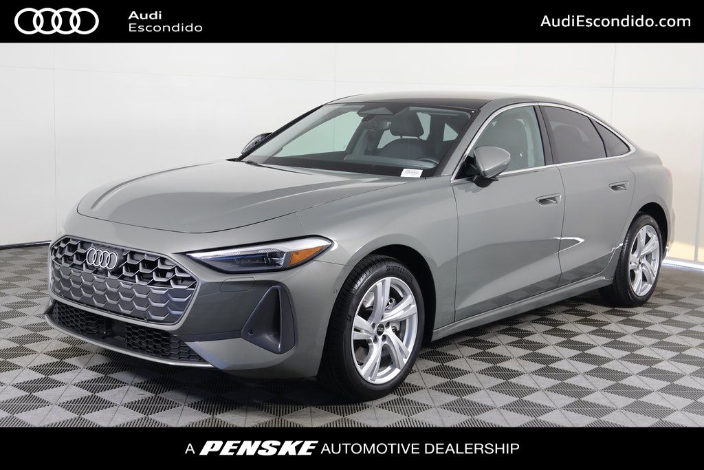 Gray Metallic 2025 Audi A5 Coupe 7-Speed Automatic