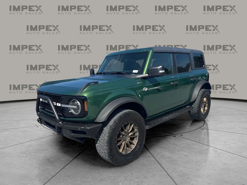 Green Metallic 2022 Ford Bronco SUV / Crossover Four-Wheel Drive Automatic
