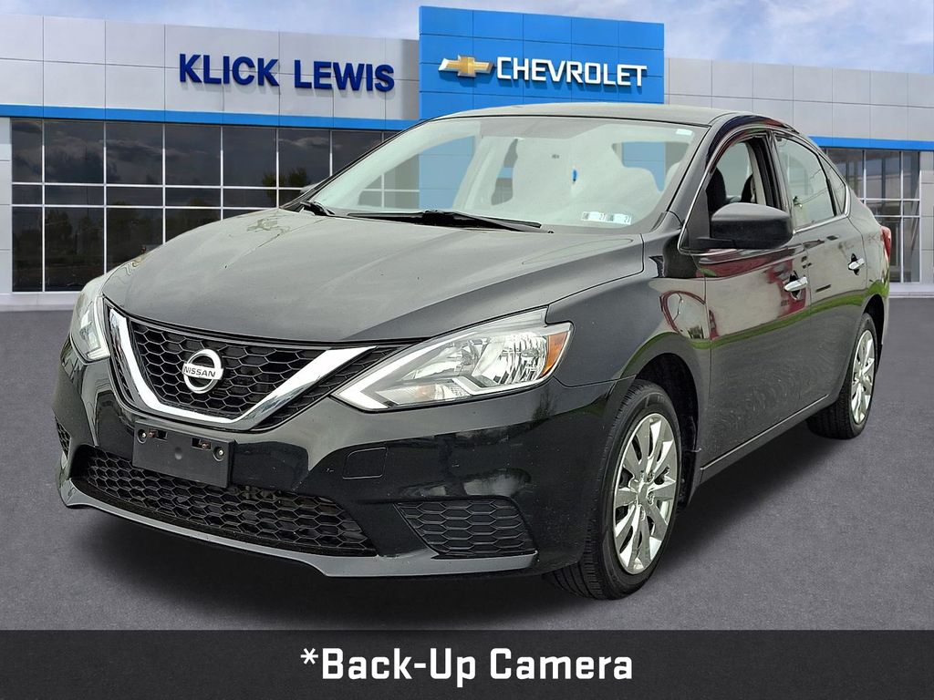 2017 Nissan Sentra S Black at Subaru and VW of Moon Township