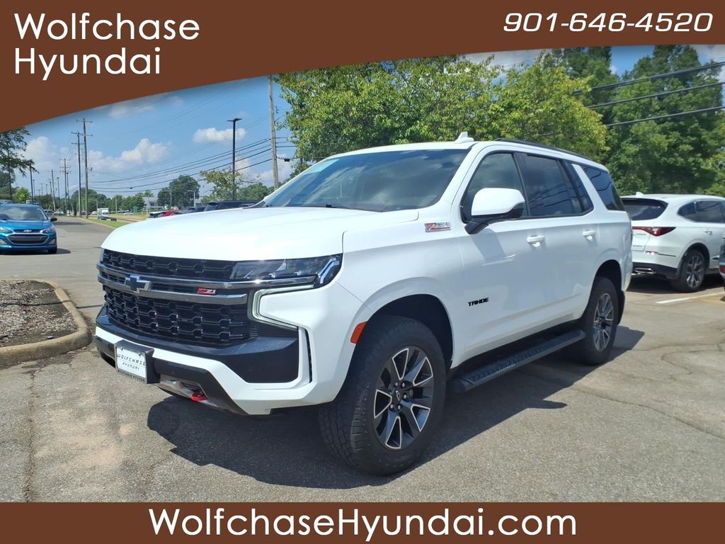 Summit White 2021 Chevrolet Tahoe SUV / Crossover Four-Wheel Drive 