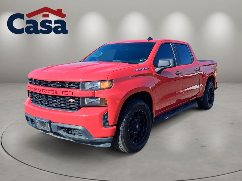  2020 Chevrolet Silverado 1500 Custom Crew Cab RWD   