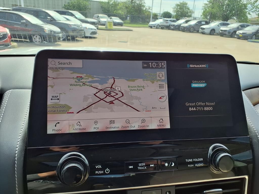 2022 Nissan Armada SL Silver at DeMontrond Ford