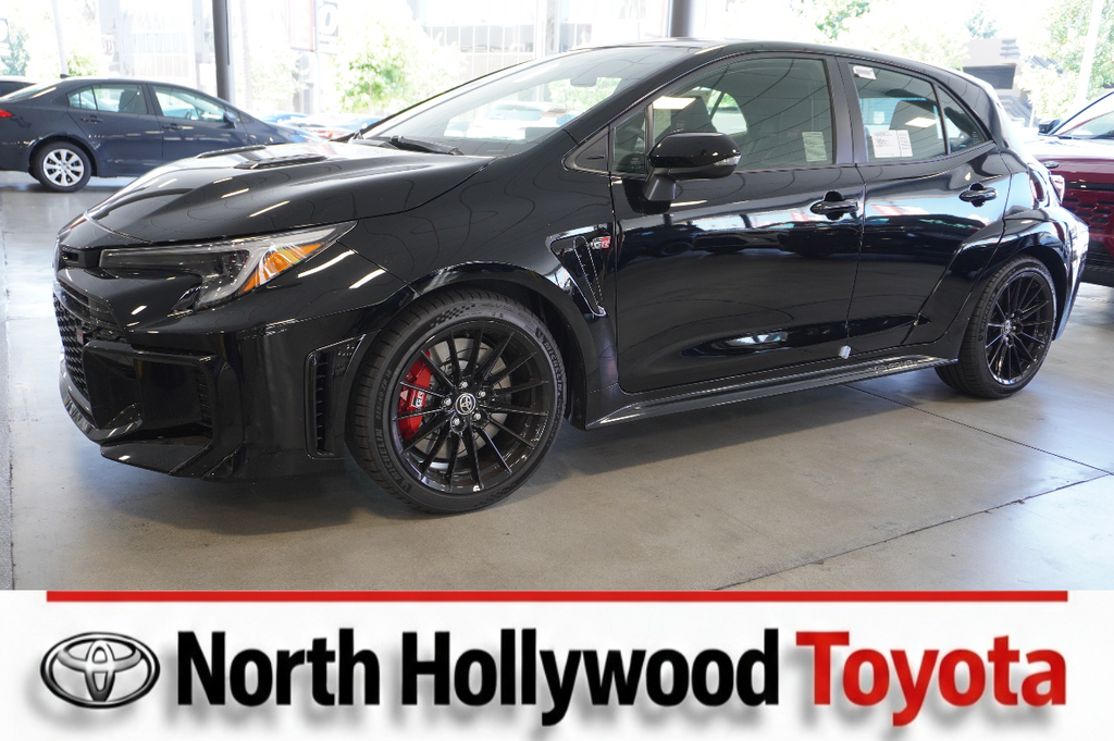 Black 2026 Toyota GR Corolla Hatchback All-Wheel Drive 8-Speed Automatic