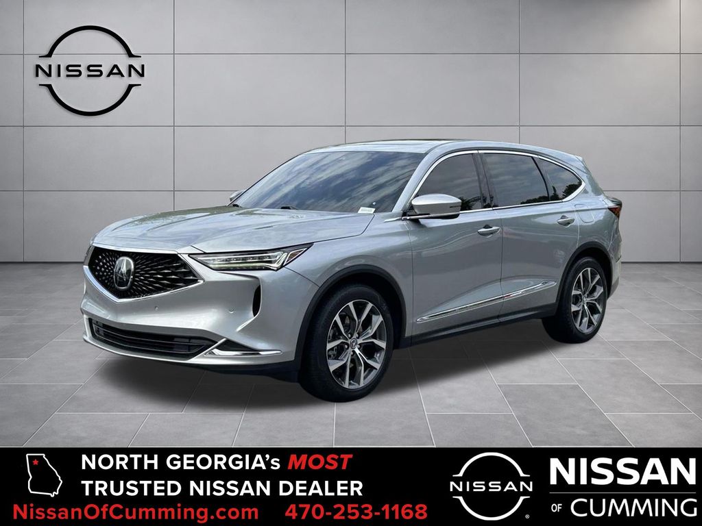 Silver 2024 Acura MDX SUV / Crossover Front-Wheel Drive Automatic