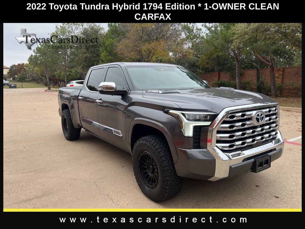 2022 Toyota Tundra Hybrid 1794 Edition 2