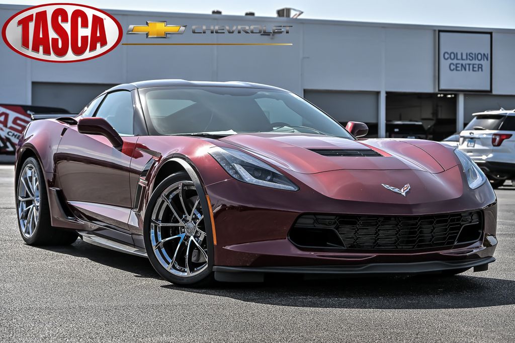 Long Beach Red Metallic Tintcoat 2017 Chevrolet Corvette Coupe Rear-Wheel Drive 8-Speed Automatic