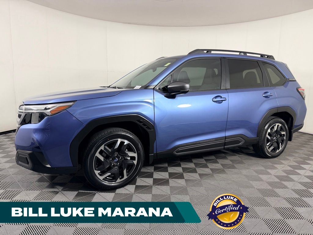 Horizon Blue Pearl 2025 Subaru Forester SUV / Crossover All-Wheel Drive Continuously Variable Transmission