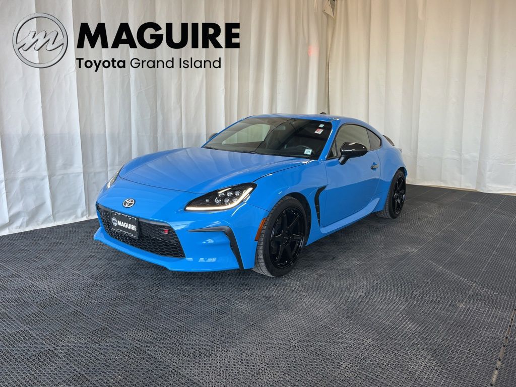 Blue 2023 Toyota GR86 Premium RWD Coupe Rear-Wheel Drive 6-Speed Automatic