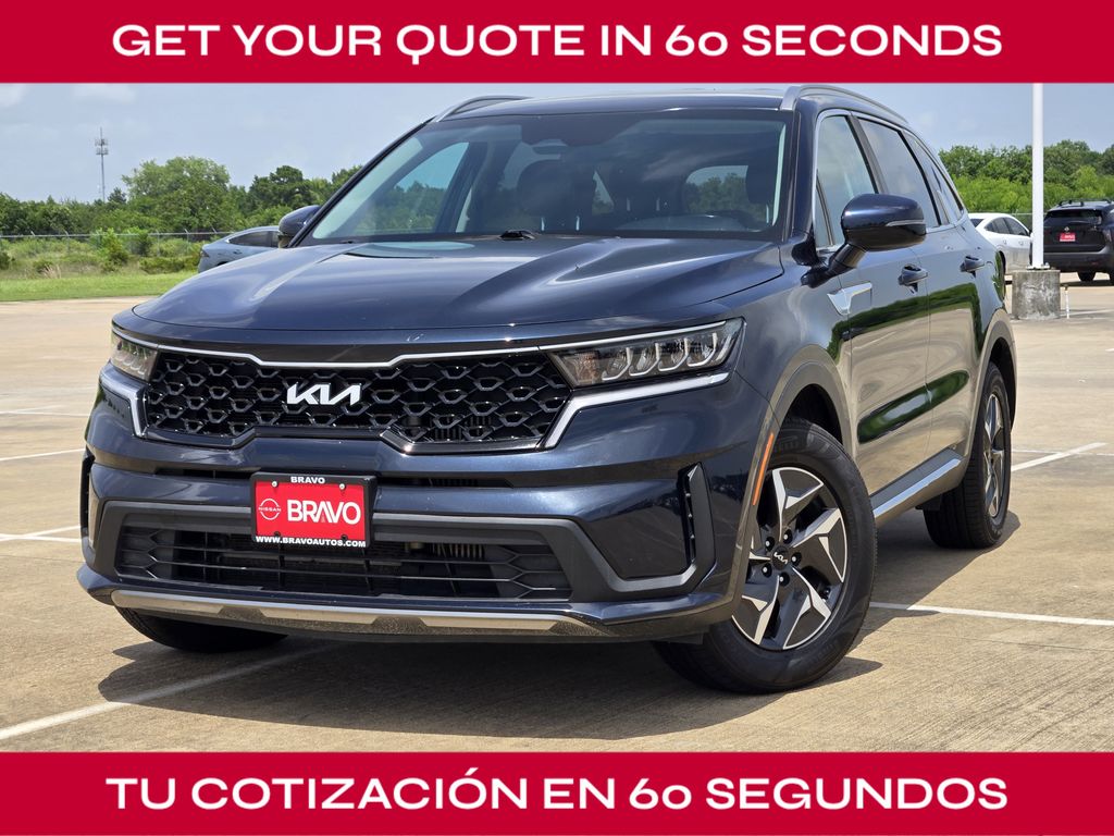 2022 Kia Sorento Hybrid S Blue at DeMontrond Mazda