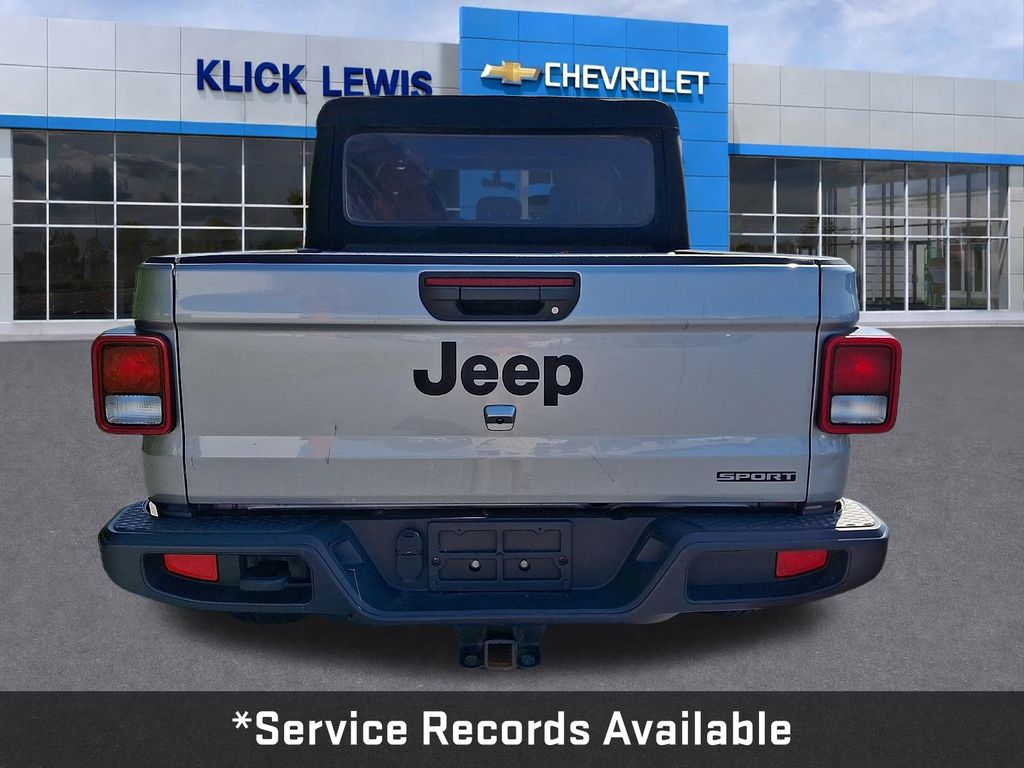 2020 Jeep Gladiator Sport Silver at Klick Lewis Buick Chevrolet