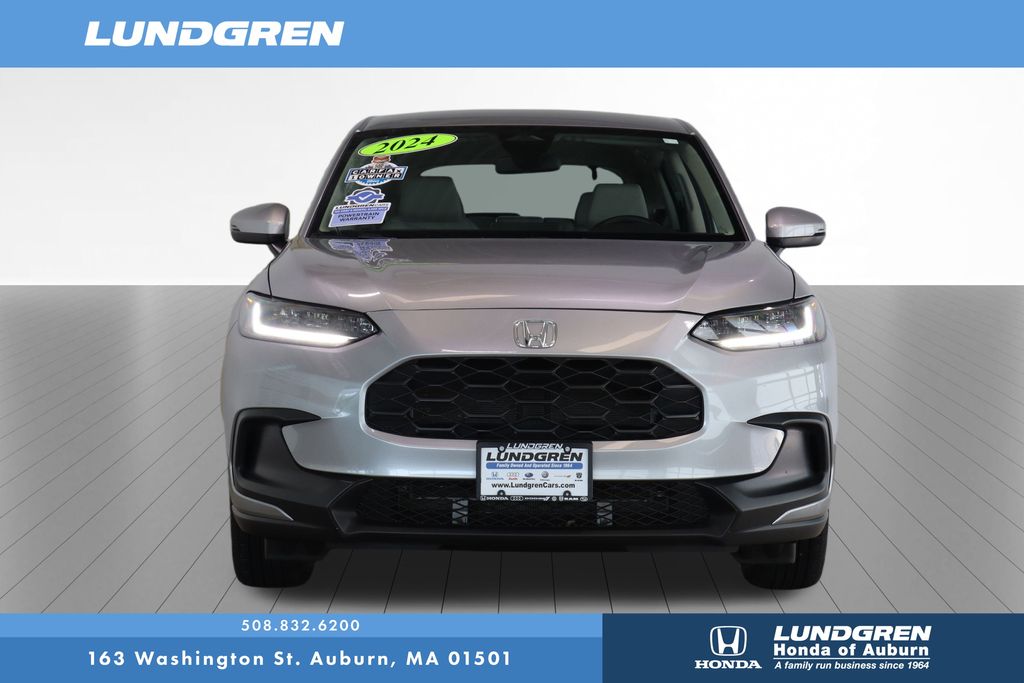 Used 2024 Honda HR-V LX with VIN 3CZRZ2H33RM719755 for sale in Auburn, MA