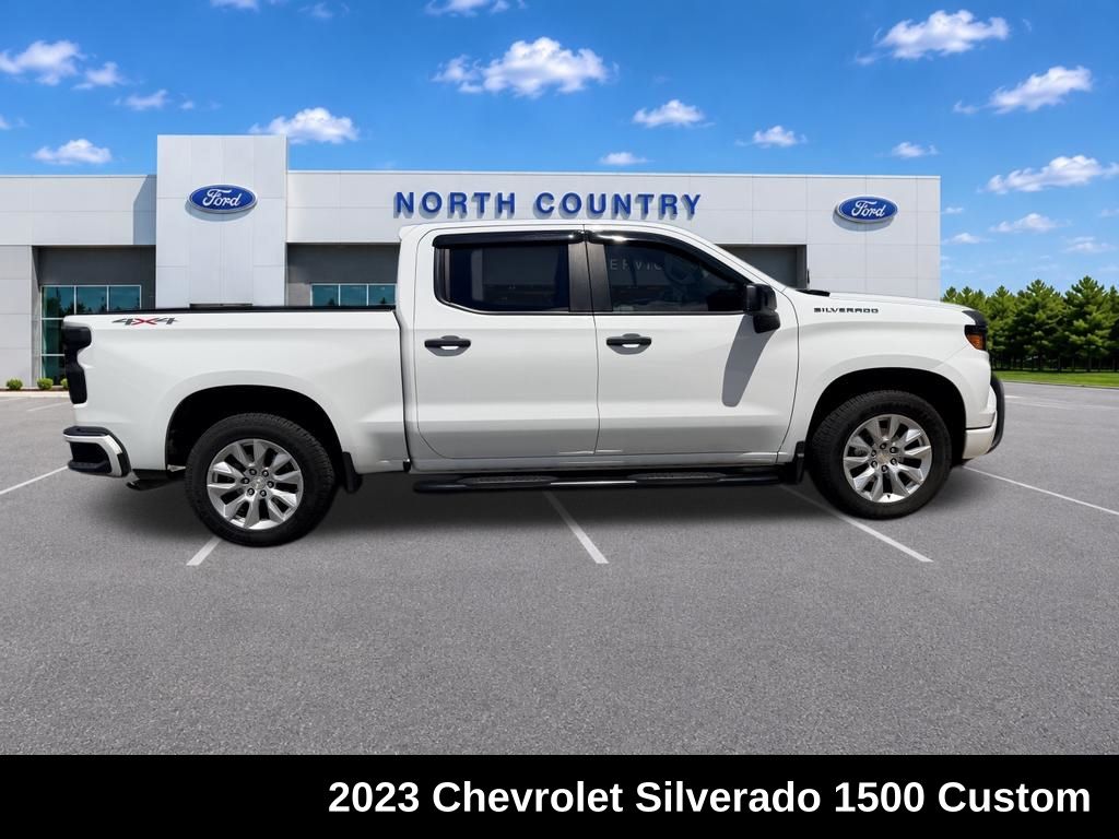 Summit White 2023 Chevrolet Silverado 1500 Pickup Truck Four-Wheel Drive 8-Speed Automatic
