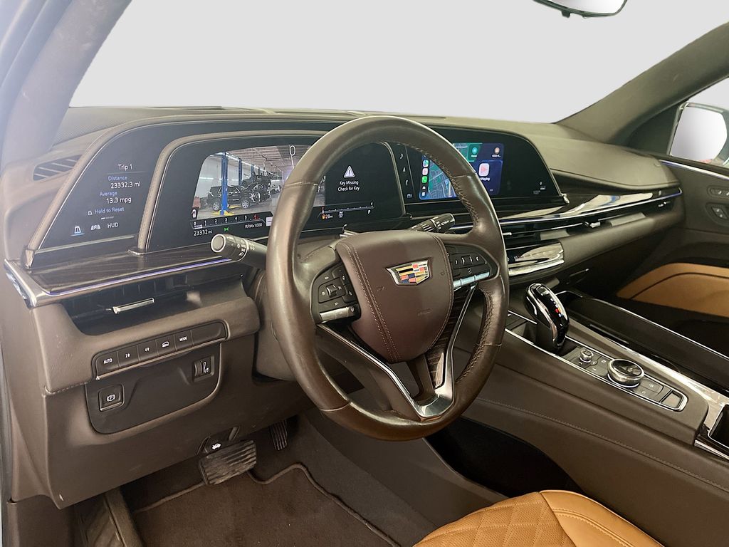 Used 2023 Silver Cadillac Premium Luxury image 9