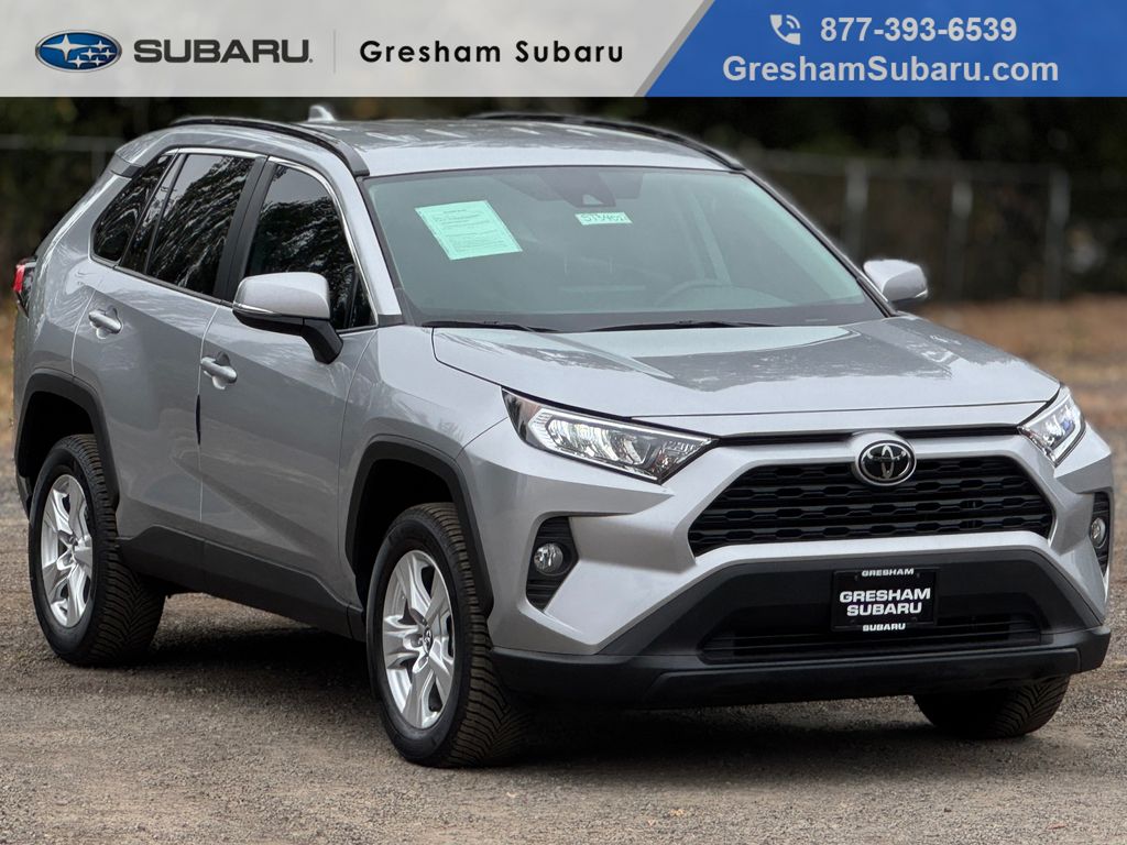 Silver Sky Metallic 2021 Toyota RAV4 SUV / Crossover Front-Wheel Drive 8-Speed Automatic