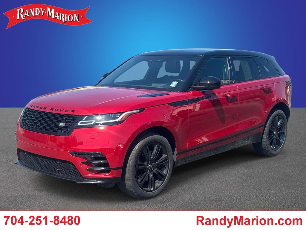 Red 2022 Land Rover Range Rover Velar SUV / Crossover All-Wheel Drive 8-Speed Automatic