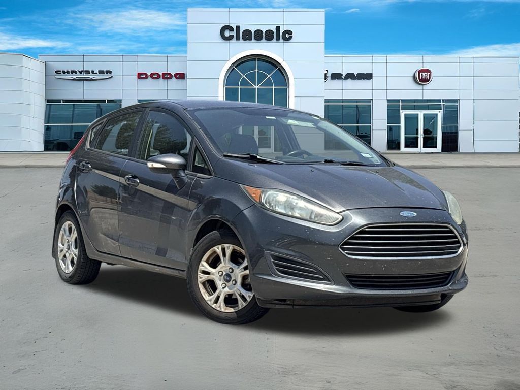 Gray (Magnetic) 2015 Ford Fiesta Hatchback Front-Wheel Drive 6-Speed Automatic