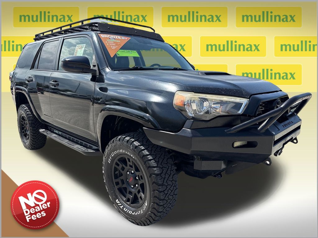 Black 2014 Toyota 4Runner SUV / Crossover Four-Wheel Drive 5-Speed Automatic Overdrive