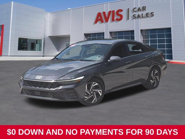 Ecotronic Gray 2025 Hyundai Elantra Sedan Front-Wheel Drive Continuously Variable Transmission
