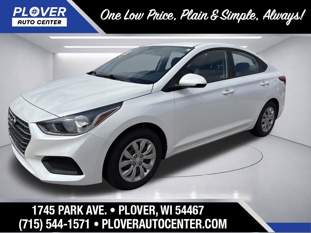 Frost White Pearl 2019 Hyundai Accent SE Sedan FWD Sedan Front-Wheel Drive 6-Speed Automatic