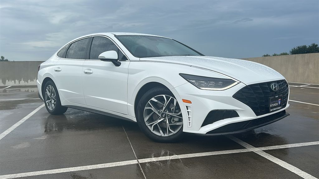 2023 Hyundai Sonata SEL White at Joe Myers Mazda Kia