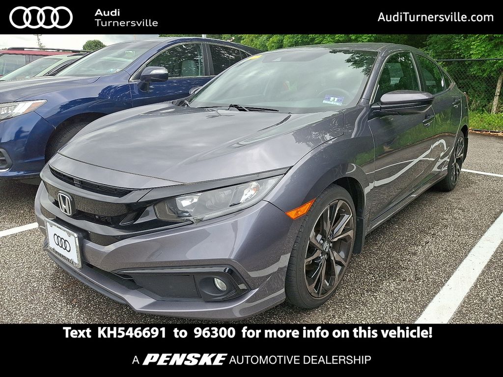 2019 Honda Civic Sport Hero Image