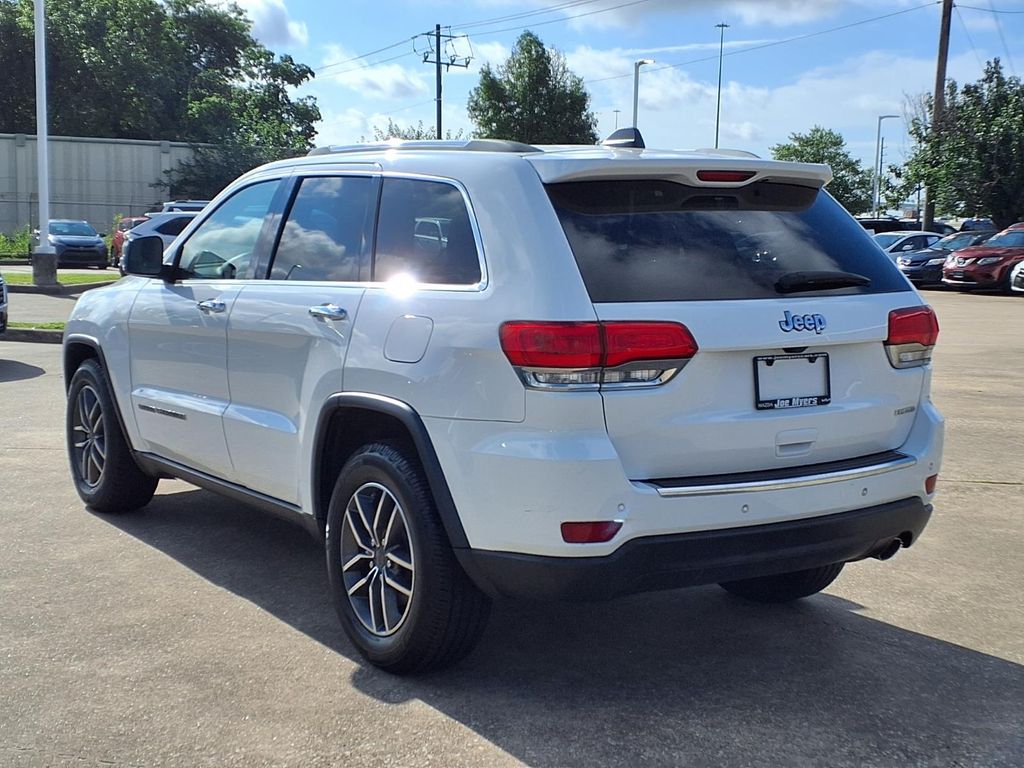 2019 Jeep Grand Cherokee Limited White/off-white at Martin Chrysler Dodge Jeep Ram