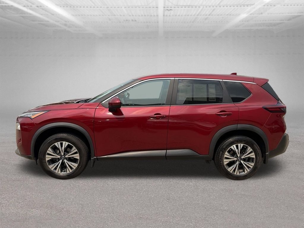 2023 Nissan Rogue SV Red at Bob Ruth Ford