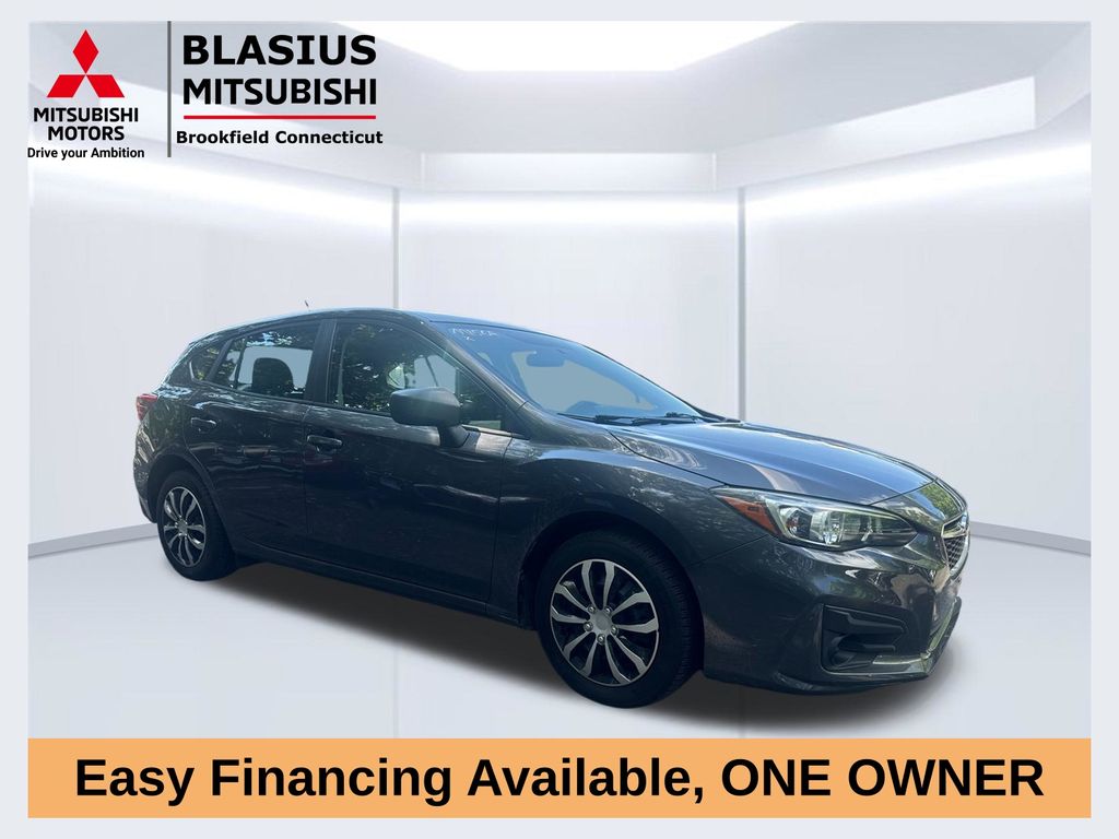 Magnetite Gray Metallic 2019 Subaru Impreza Hatchback All-Wheel Drive Continuously Variable Transmission