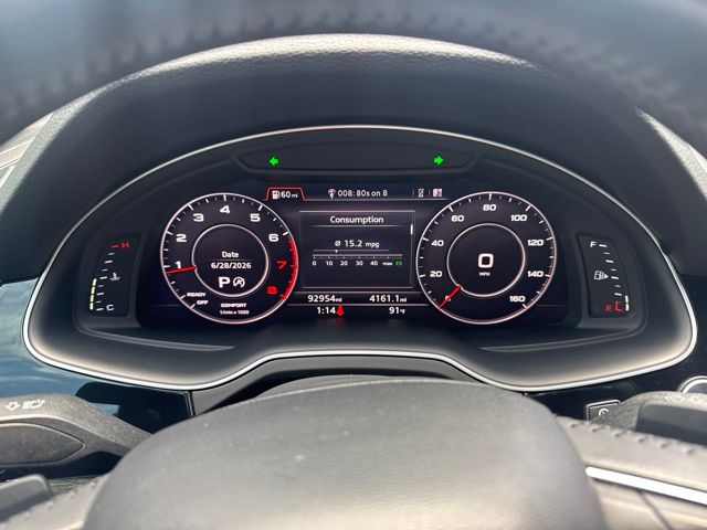 Orca Black Metallic 2018 Audi Q7 SUV / Crossover All-Wheel Drive 8-Speed Automatic