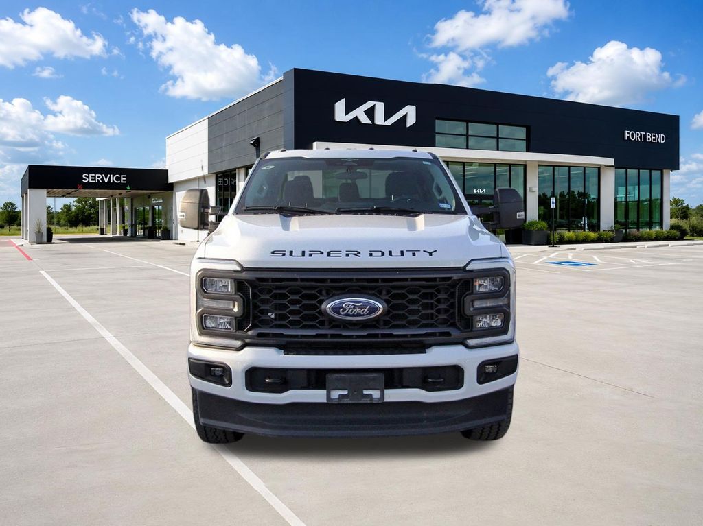 2023 Ford F-350SD XL White at Texan Dodge Chrysler Jeep Ram