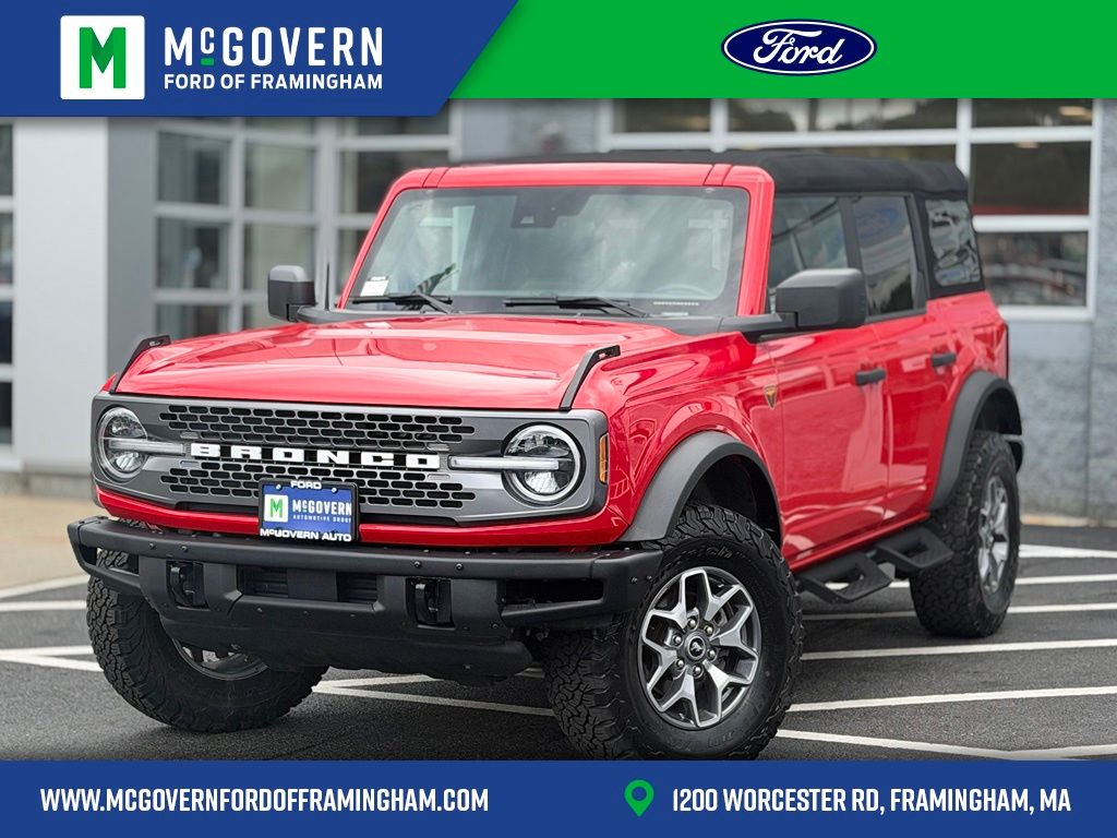 Red 2024 Ford Bronco SUV / Crossover Four-Wheel Drive Automatic