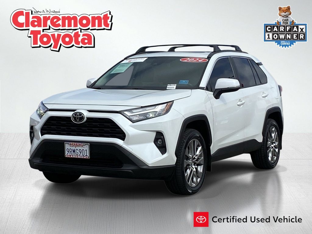 Pearl 2024 Toyota RAV4 SUV / Crossover Front-Wheel Drive 8-Speed Automatic