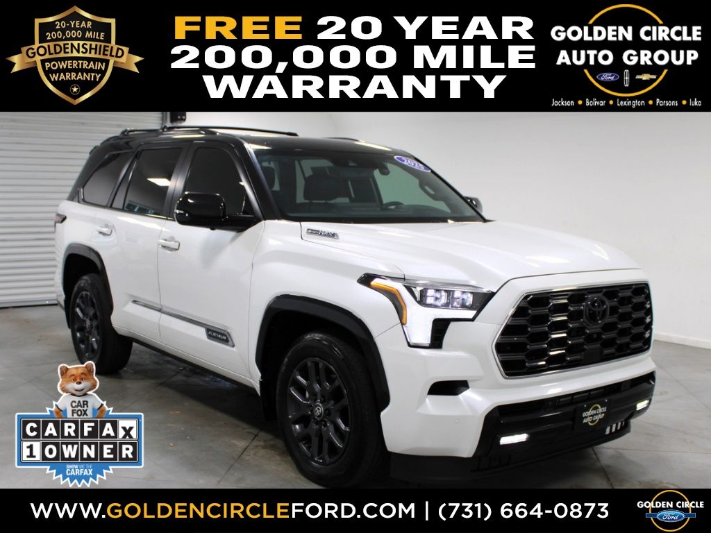 White (Wind Chill Pearl) 2025 Toyota Sequoia SUV / Crossover Four-Wheel Drive Automatic