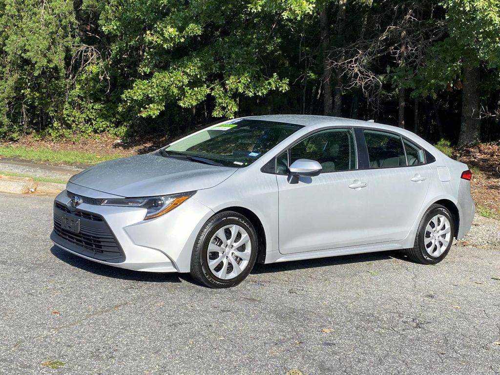 Classic Silver Metallic 2024 Toyota Corolla Sedan Front-Wheel Drive Continuously Variable Transmission