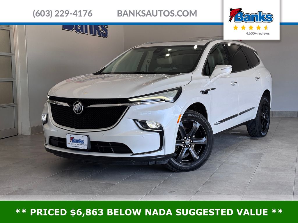 White Frost 2023 Buick Enclave Essence AWD SUV / Crossover Four-Wheel Drive 9-Speed Automatic