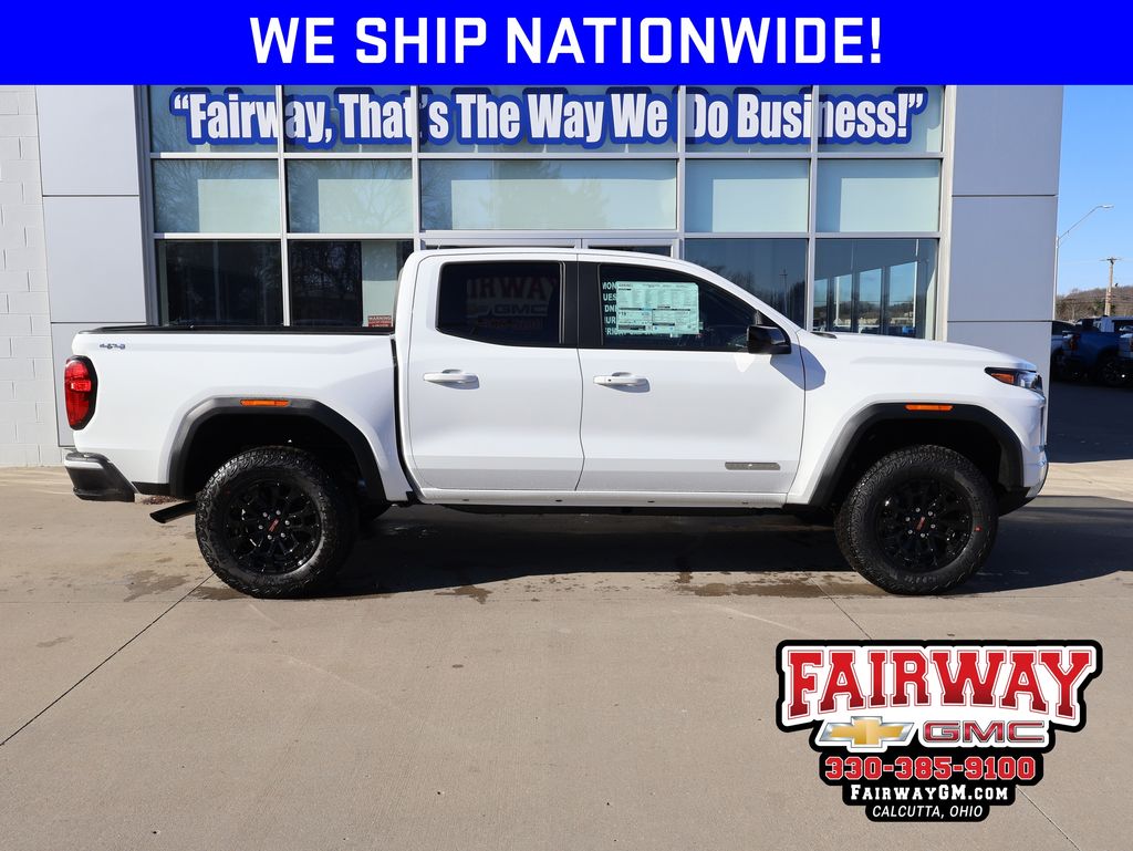 Summit White 2026 GMC Canyon Pickup Truck Four-Wheel Drive 8-Speed Automatic
