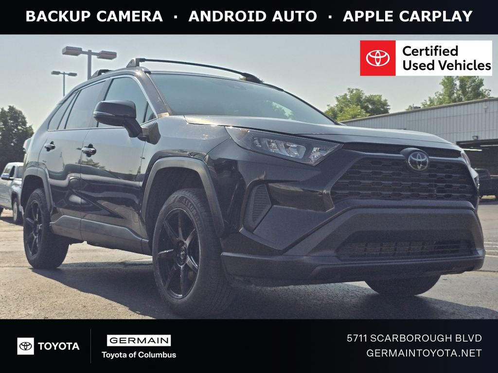 Midnight Black Metallic 2020 Toyota RAV4 SUV / Crossover All-Wheel Drive 8-Speed Automatic