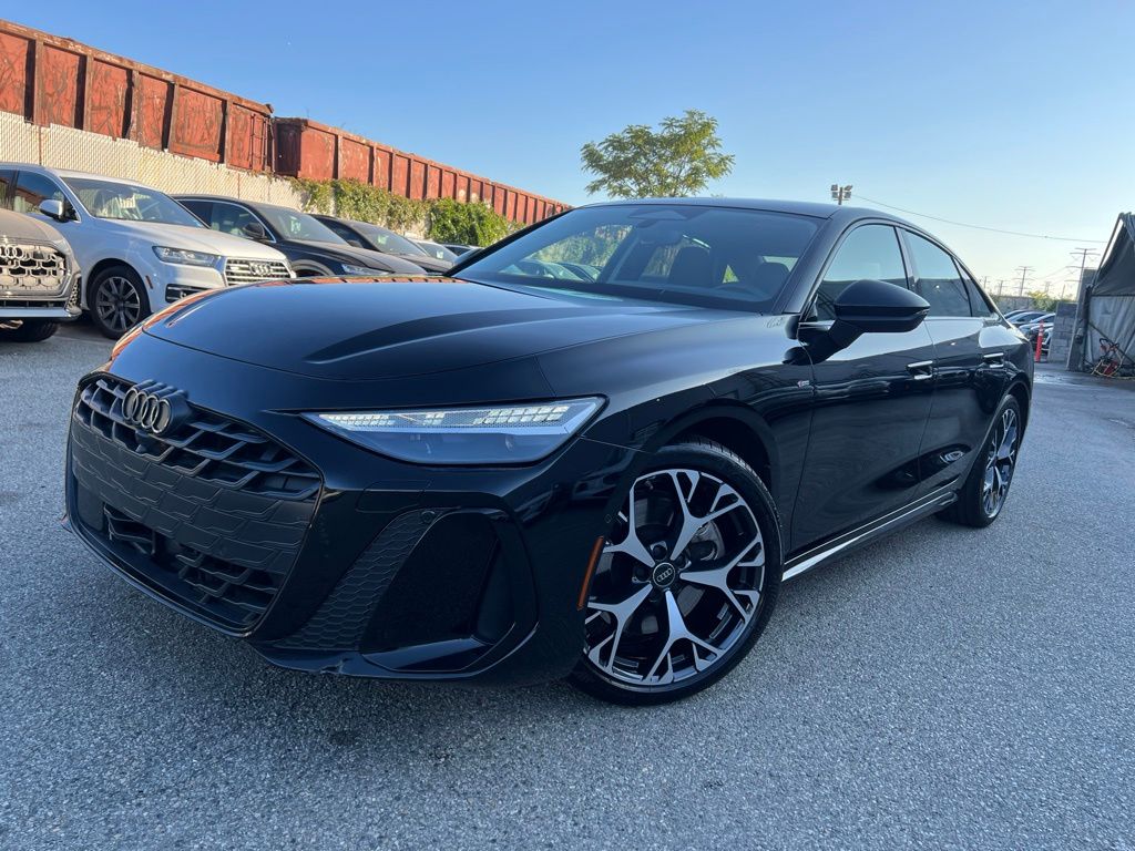 Black Metallic 2026 Audi A6 Sedan All-Wheel Drive 7-Speed Automatic